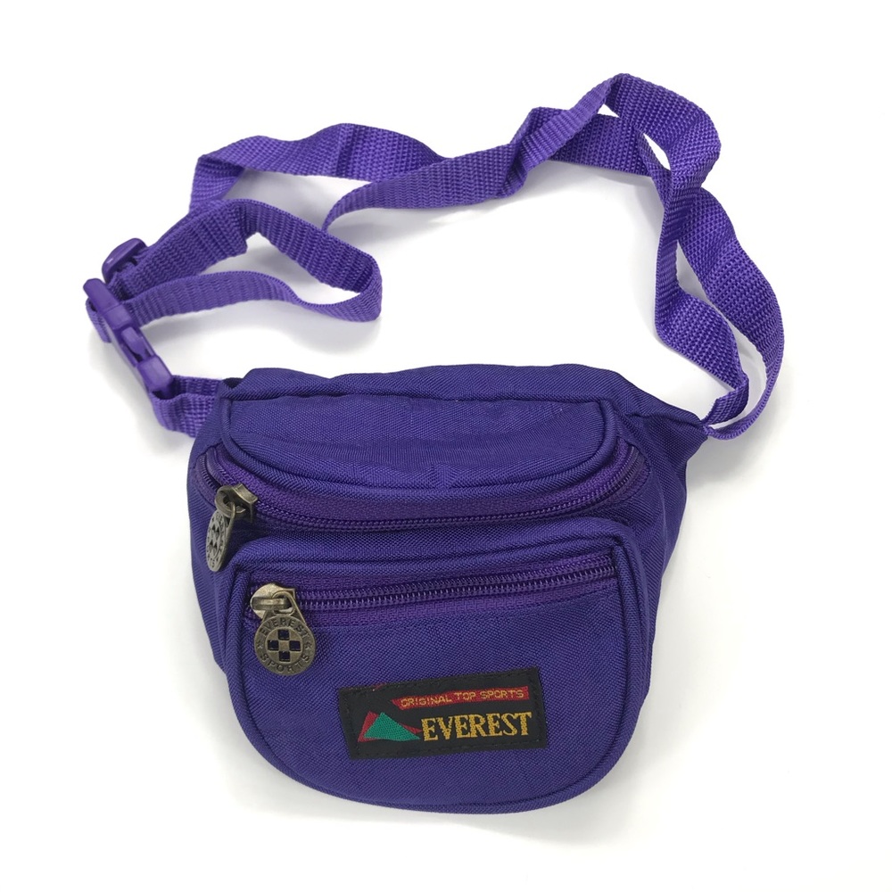 Vtg 90s Everest mini fanny pack 💜 purple